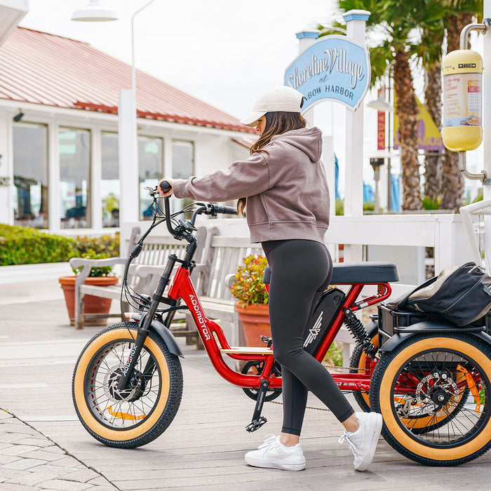 "Electric trikes: The eco-friendly trend transforming cycling! Discover them at Electric Bike Hub. Shop now!"