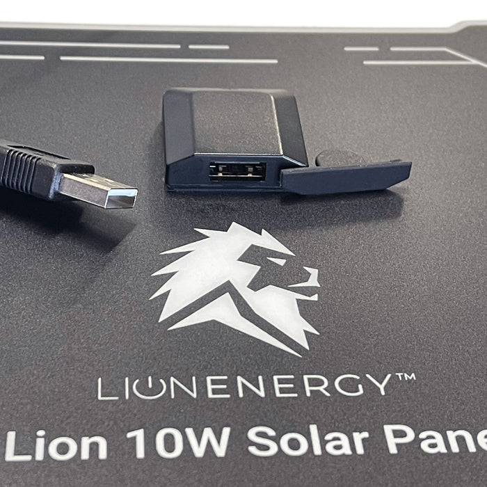 10W 6V Solar Panel (USB-A)-LION ENERGY