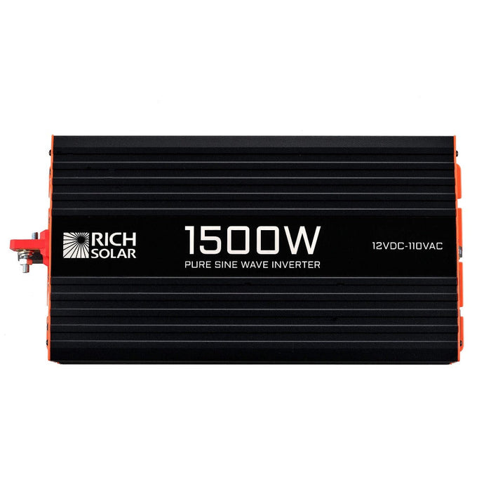 Rich Solar 1500 Watt 12 Volt Industrial Pure Sine Wave Inverter