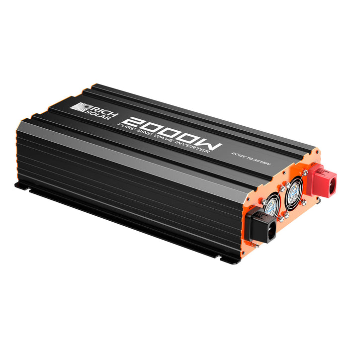 Rich Solar 2000 Watt 12 Volt Industrial Pure Sine Wave Inverter