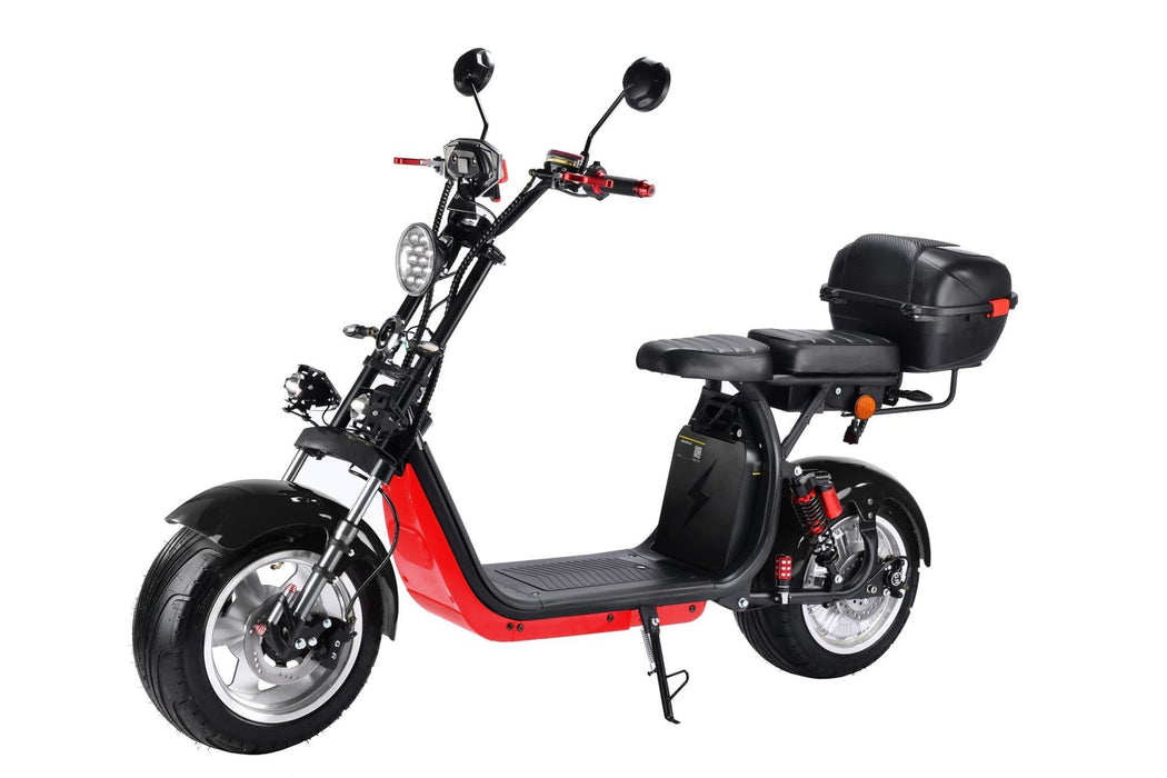 3000w SoverSky SL1.0P Scooter 60Miles/45MPH Fat Tire Moped-SOVERSKY