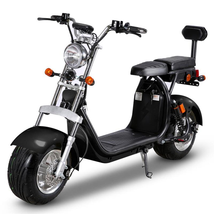 3000w SoverSky SL1.0P Scooter 60Miles/45MPH Fat Tire Moped-SOVERSKY