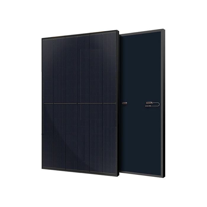 Rich Solar MEGA 410 Watt Monocrystalline Solar Panel | High Efficiency | Black Mono-facial Module | Grid-Tie | Off-Grid