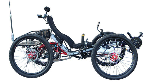 4WD Sport Utility Recumbent Quad-424E-TRIKE EXPLORE