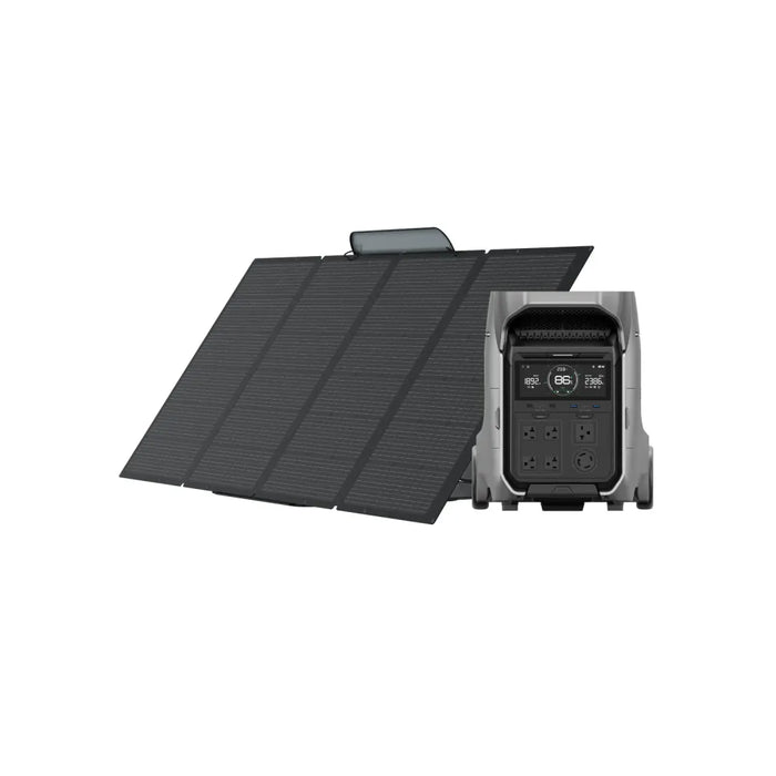 DELTA Pro 3 with 2* 400W Solar Panel