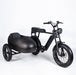 750W SoverSky Lithium Bike with Sidecar 28MPH 35Miles Shimano 6-Speed-SOVERSKY