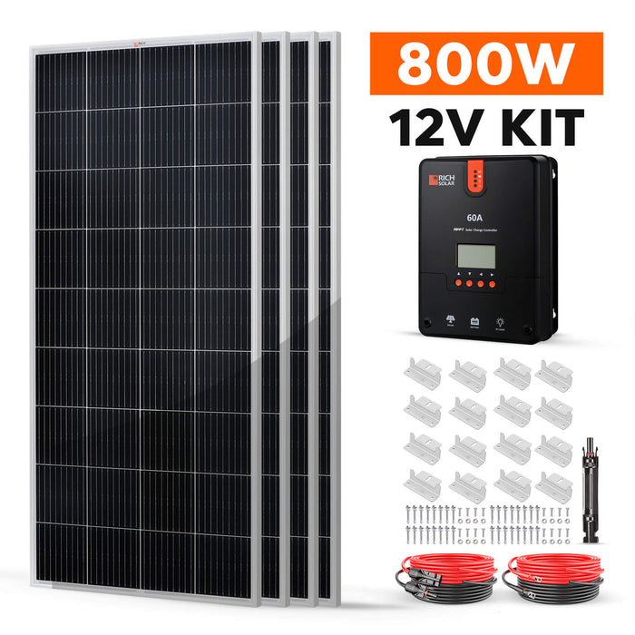 Rich Solar 800 Watt Solar Kit