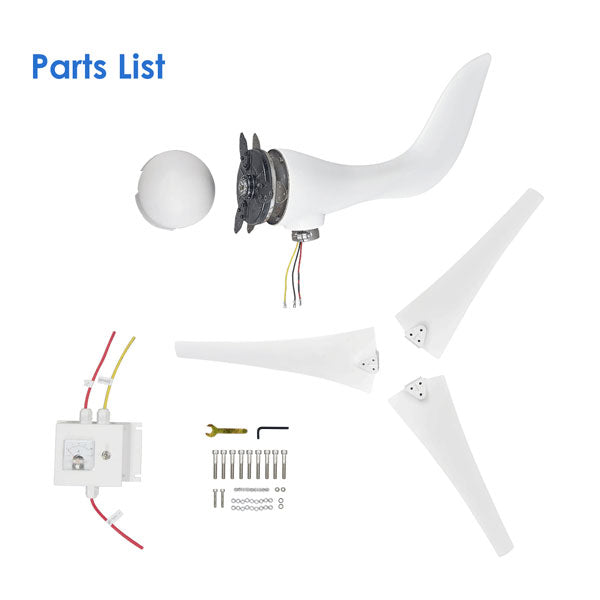 Automaxx Marine 400W Wind Turbine Generator Kit Bundle Set