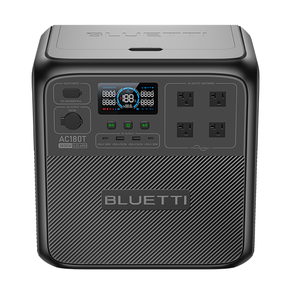 BLUETTI AC180T Portable Power Station | 1,800W,1433Wh