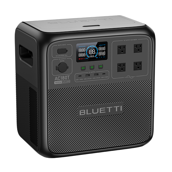 BLUETTI AC180T Portable Power Station | 1,800W,1433Wh