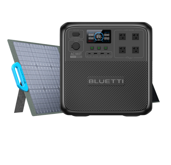 BLUETTI AC180T Portable Power Station | 1,800W,1433Wh