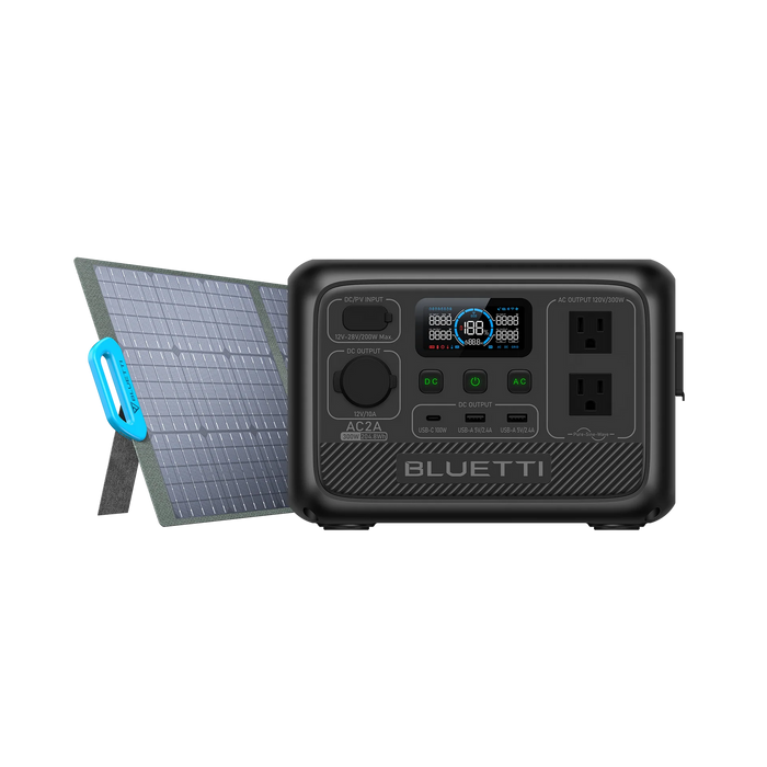 BLUETTI AC2A Portable Power Station | 300W 204Wh