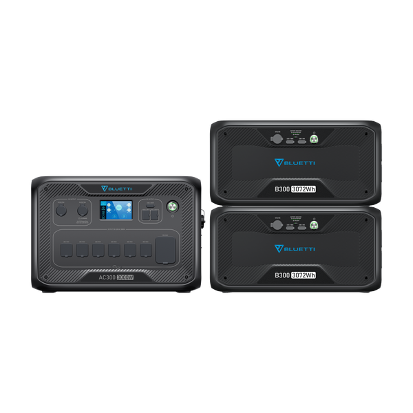 BLUETTI AC300+2*B300 | Home Battery Backup