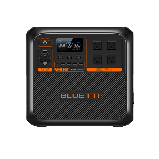 BLUETTI AC180P Solar Portable Power Station | 1,800W 1,440Wh-BLUETTI