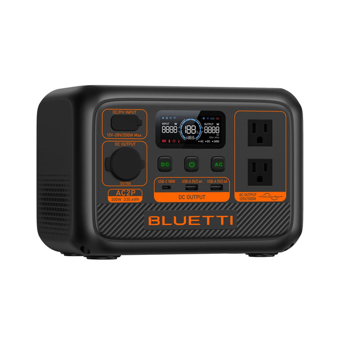 BLUETTI AC2P Portable Power Station | 300W 230.4Wh-BLUETTI