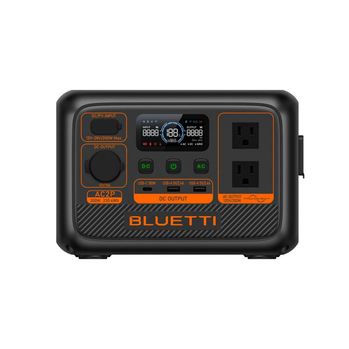 BLUETTI AC2P Portable Power Station | 300W 230.4Wh-BLUETTI