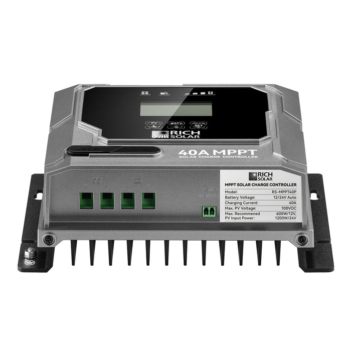 Rich Solar 40A MPPT Solar Charge Controller MPPT40P