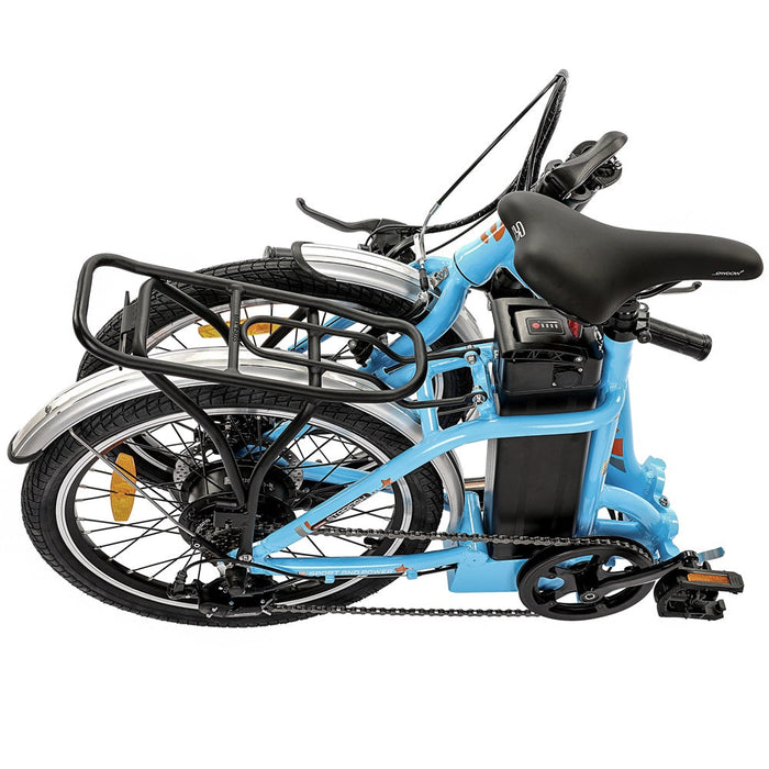 Ecotric 20inch Blue Starfish portable and folding electric bike-Ecotric