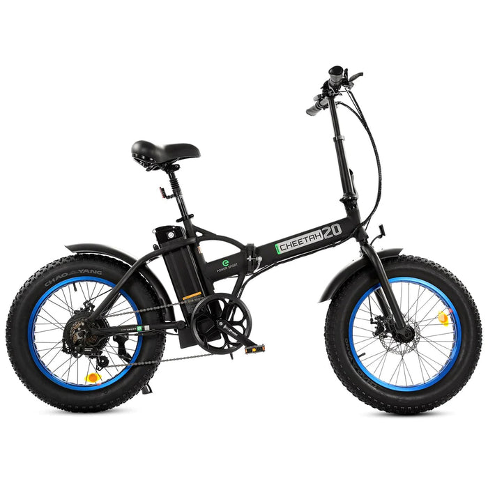 Ecotric 36V Fat Tire Portable and Folding Electric Bike-Ecotric