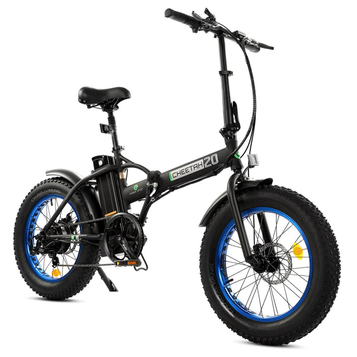 Ecotric 36V Fat Tire Portable and Folding Electric Bike-Ecotric