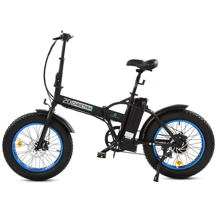 Ecotric 36V Fat Tire Portable and Folding Electric Bike-Ecotric