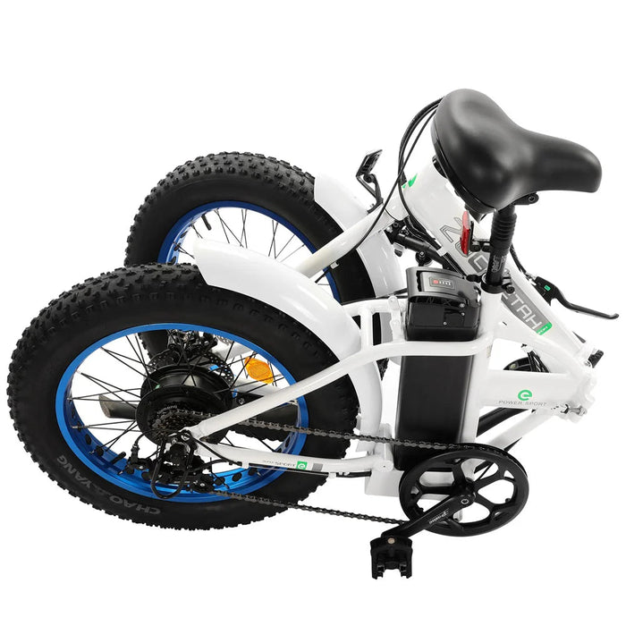 Ecotric 36V Fat Tire Portable and Folding Electric Bike-Ecotric