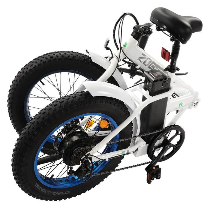 Ecotric 36V Fat Tire Portable and Folding Electric Bike-Ecotric