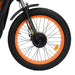 Ecotric 48V 24"x4.0 Front 20"x4.0 Rear Tires Tricycle electric bike with Front Basket + Rear Rack-Ecotric