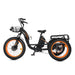 Ecotric 48V 24"x4.0 Front 20"x4.0 Rear Tires Tricycle electric bike with Front Basket + Rear Rack-Ecotric