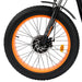 Ecotric 48V 24"x4.0 Front 20"x4.0 Rear Tires Tricycle electric bike with Front Basket + Rear Rack-Ecotric