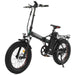 Ecotric 48V Fat Tire Portable and Folding Electric Bike with color LCD display-Ecotric