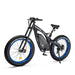 Ecotric 48v 17.5AH 1000W big fat tire ebike Bison-Matt Black-Ecotric