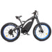 Ecotric 48v 17.5AH 1000W big fat tire ebike Bison-Matt Black-Ecotric