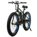 Ecotric Cheetah 26 Fat Tire Beach Snow Electric Bike - Blue-Ecotric