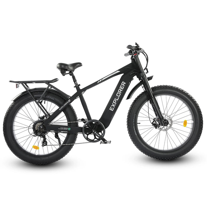 Ecotric Explorer 26 inches 48V Fat Tire Electric Bike with Rear Rack-senior-Ecotric