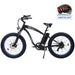 Ecotric Hammer Electric Fat Tire Beach Snow Bike-Blue-Ecotric