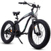 Ecotric Hammer Electric Fat Tire Beach Snow Bike-Matt Black-Ecotric