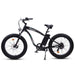 Ecotric Hammer Electric Fat Tire Beach Snow Bike-Matt Black-Ecotric