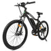 Ecotric Leopard Electric Mountain Bike - Matt Black-Ecotric