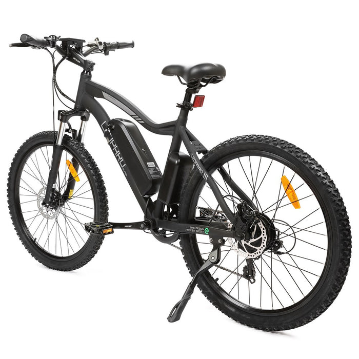 Ecotric Leopard Electric Mountain Bike - Matt Black-Ecotric