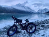 Ecotric Rocket Fat Tire Beach Snow Electric Bike - Blue-Ecotric