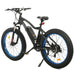 Ecotric Rocket Fat Tire Beach Snow Electric Bike - Blue-Ecotric