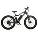 Ecotric Rocket Fat Tire Beach Snow Electric Bike - Matt Black-Ecotric