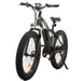 Ecotric Rocket Fat Tire Beach Snow Electric Bike - Matt Black-Ecotric