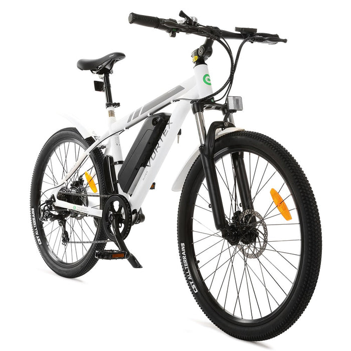 Ecotric Vortex Electric City Bike - White-Ecotric