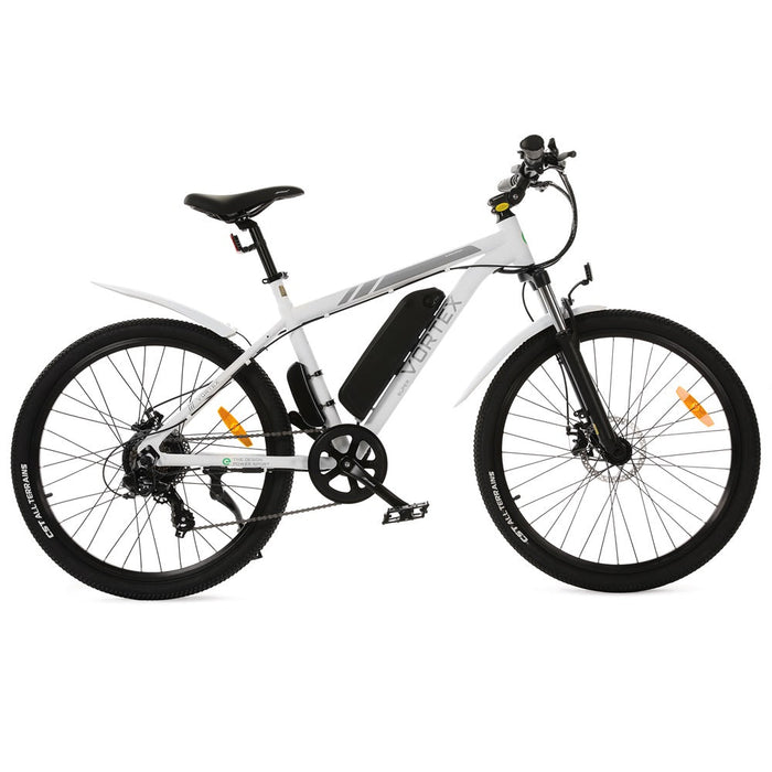 Ecotric Vortex Electric City Bike - White-Ecotric