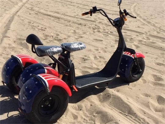 Electric Fat Tire Mobility Trike Scooter T7.0-SOVERSKY