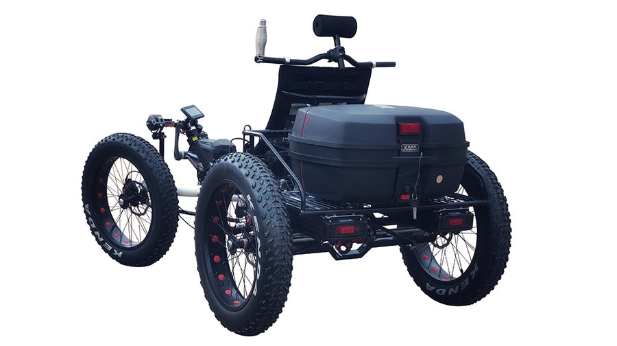 Electric Fat Tire Recumbent Quad-F420E-TRIKE EXPLORE