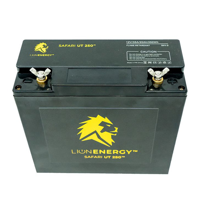 Lion UT 250 Battery (12V, 20Ah, LiFePO4)-LION ENERGY