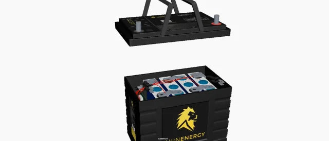 Lion UT 250 Battery (12V, 20Ah, LiFePO4)-LION ENERGY